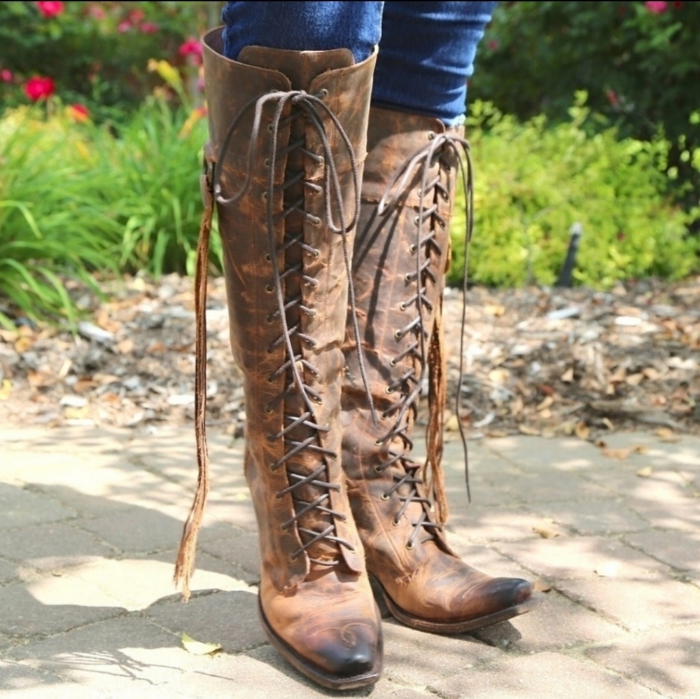 Junk Gypsy Knee High Lace Boots